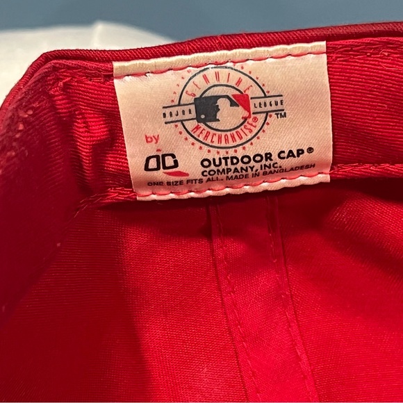 Cincinnati Reds Baseball Hat Logo Athletic MLB Genuine Merchandise Adjustable - Picture 7 of 7